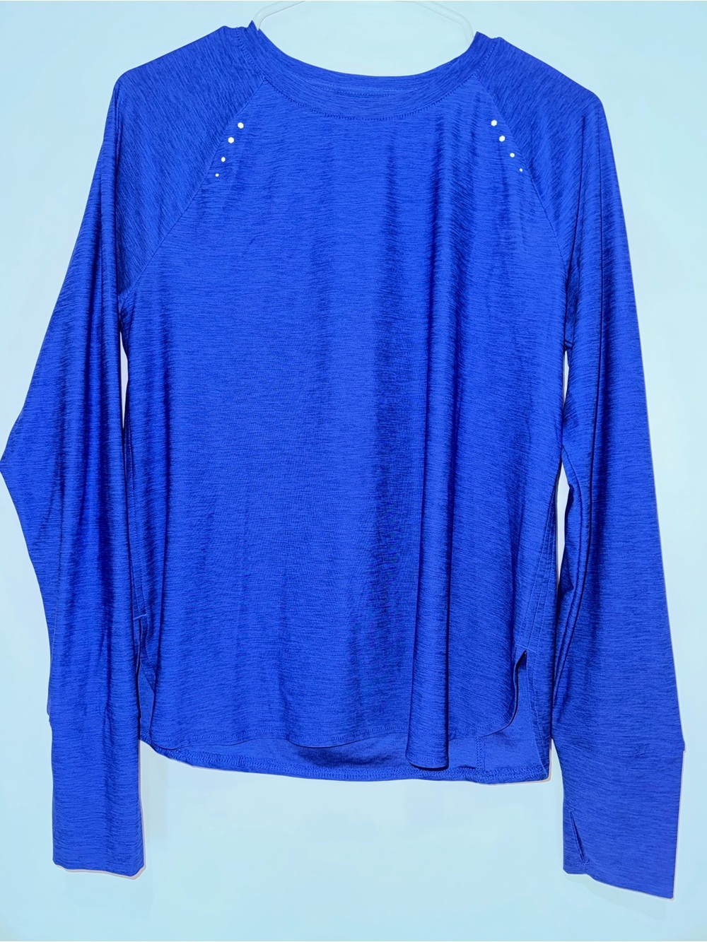 Women’s Long Sleeve Athletic Top - Royal Blue